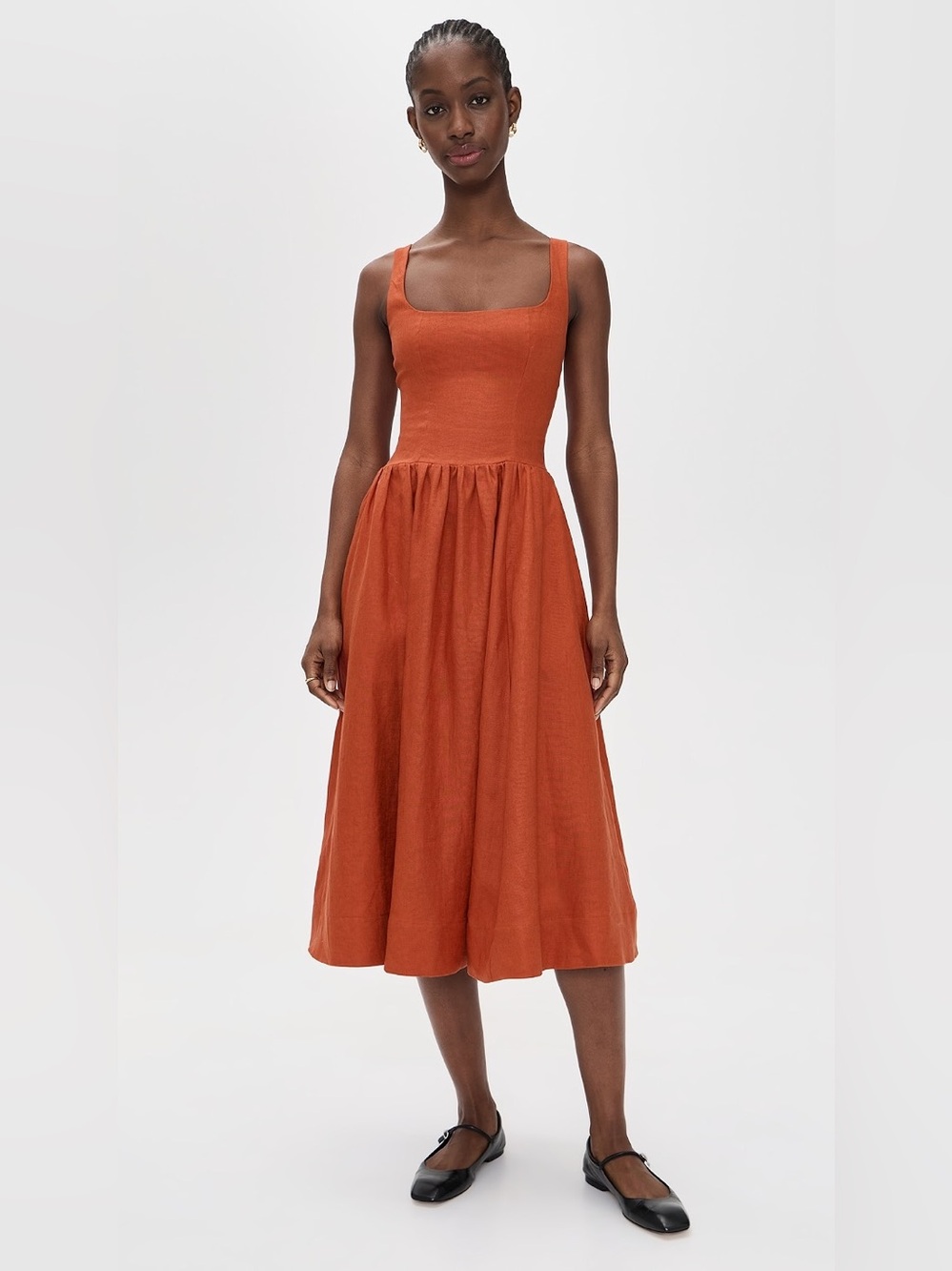 Reformation Janu Linen Dress